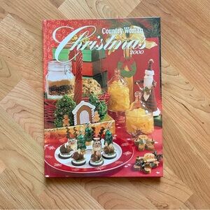 Vintage 2000 Country Woman Christmas Arts Crafts Recipes Cookbook Hardcover